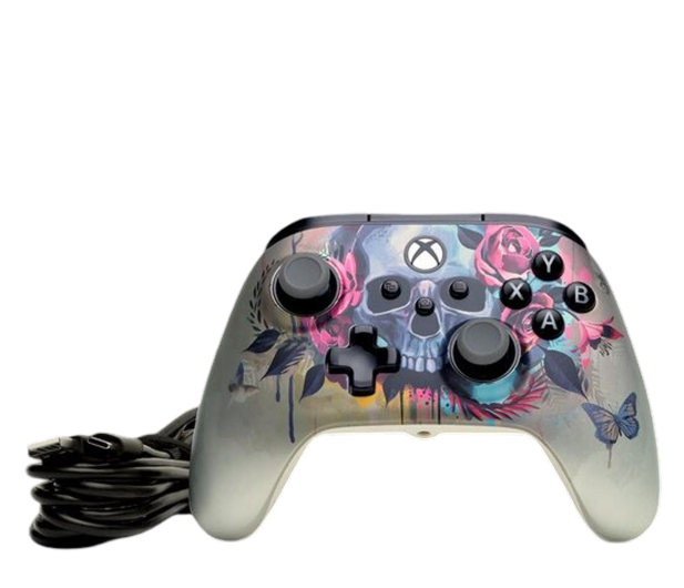 PowerA Pad przewodowy Advantage Plus Mroczny rozkwit - Xbox X/S - 1511242 - zdjęcie 5